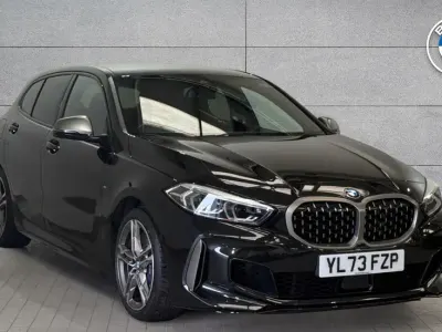 Used BMW M135 Comfort Edition 302 HP (222 kW) 2023 Black Hatchback