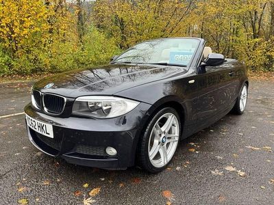 Used BMW 118 Cabriolet Sport Line 143 HP (105 kW) 2012 Black Cabriolet