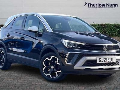 Used Vauxhall Crossland Elite 131 HP (96 kW) 2021 Black SUV