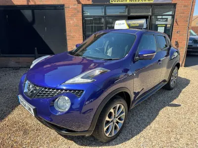 Used Nissan Juke S 110 HP (80 kW) 2014 Blue SUV