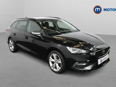 Used Seat Leon FR 131 HP (96 kW) 2023 Black Estate
