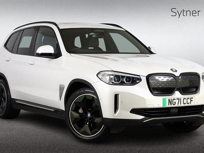 White Used 2021 BMW iX3 Shadowline SUV | £23,750 (Fair price)