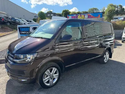 Used VW T6 Highline 180 HP (132 kW) 2016 Mauve Van
