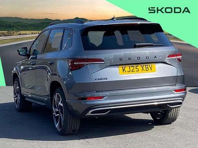 Used Skoda Karoq SportLine 150 HP (110 kW) 2025 Grey SUV