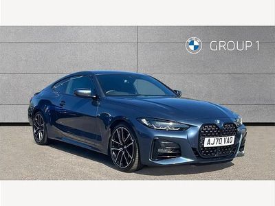 Used BMW 420 M Sport 184 HP (135 kW) 2020 Blue Coupe
