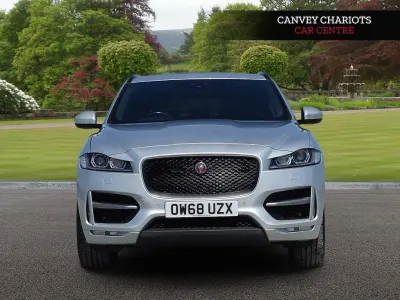 Used Jaguar F-Pace R-Sport 240 HP (176 kW) 2019 Silver SUV