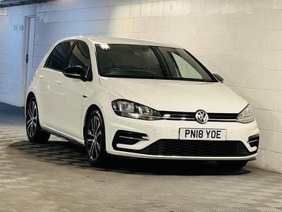 Used VW Golf VII R-line 150 HP (110 kW) 2018 White Hatchback