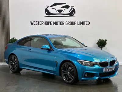 Used BMW 420 M Sport 2018 Blue Coupe
