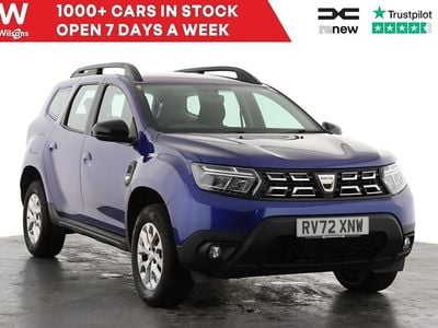 Blue Used 2022 Dacia Duster Comfort Hatchback | £11,995 (Fair price)