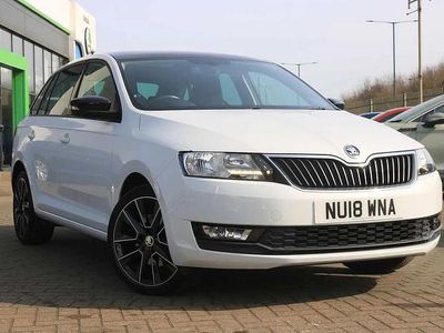 Used Skoda 110 R Sport 108 HP (79 kW) 2018 White Estate