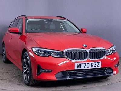 Red Used 2020 BMW 320 Sport Line Estate | £19,999 (Good price)