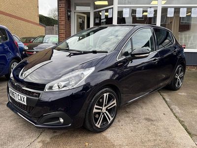 Blue Used 2017 Peugeot 208 GT-line Hatchback | £4,795 (Fair price)
