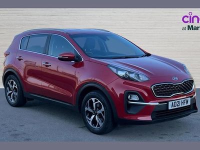 Used Kia Sportage 134 HP (98 kW) 2021 Red SUV