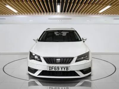 Used Seat Leon XCELLENCE Lux 150 HP (110 kW) 2020 White Estate