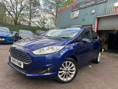 Used Ford Fiesta Titanium X 2017 Blue Hatchback