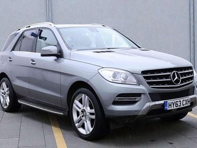 Silver Used 2013 Mercedes ML350 SE SUV | £8,980 (Good price)
