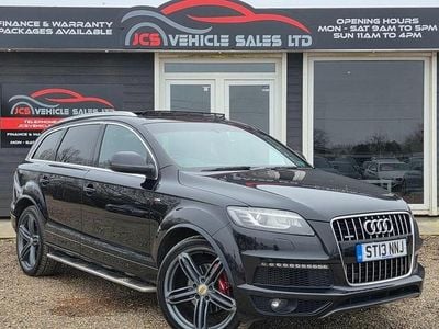 Used Audi Q7 S-line plus 245 HP (180 kW) 2013 Black SUV