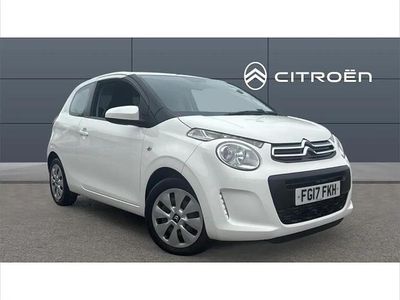 Used Citroën C1 Feel 68 HP (50 kW) 2017 White Hatchback