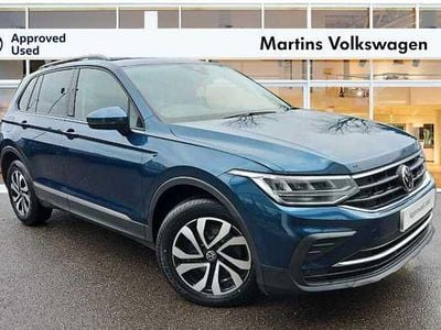 Used VW Tiguan Active 150 HP (110 kW) 2022 Blue SUV