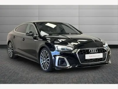 Used Audi A5 S-Line 204 HP (150 kW) 2024 Black Hatchback