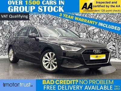 Begagnad Audi A4 Comfort 150 HK (110 kW) 2022 Svart Sedan
