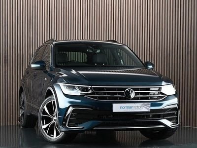 Blue Used 2023 VW Tiguan R-line SUV | £23,995 (Fair price)