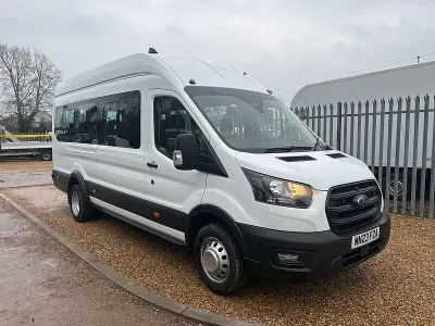 Begagnad Ford Transit 130 HK (95 kW) 2023 Vit