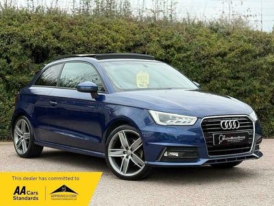 Used Audi A1 S-Line 150 HP (110 kW) 2017 Blue Hatchback