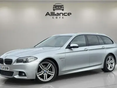 Used BMW 520 M Sport 2014 Silver Estate