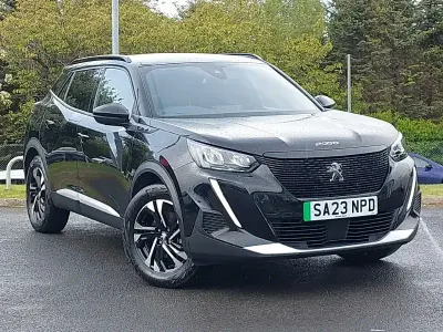 Second-hand Peugeot e-2008 Allure+ 100 kW (136 CP) 2023 Negru SUV