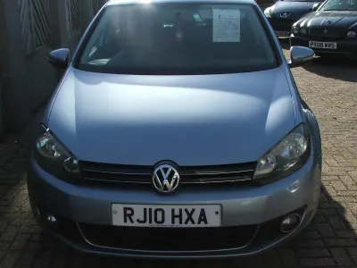 Used VW Golf VI GT 140 HP (102 kW) 2010 Blue Hatchback