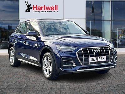 Blue Used 2021 Audi Q5 Sport SUV | £23,499 (Fair price)