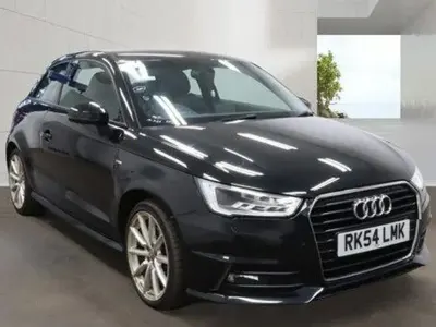 Used Audi A1 S-Line 123 HP (90 kW) 2015 Black Hatchback