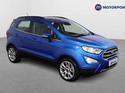 Blue Used 2022 Ford Ecosport Titanium SUV | £12,899 (Fair price)