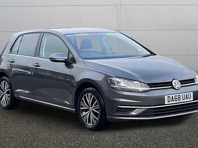 Grey Used 2018 VW Golf VII SE Hatchback | £11,499 (Fair price)