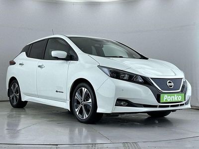 Used Nissan Leaf N-Connecta 2019 White Hatchback