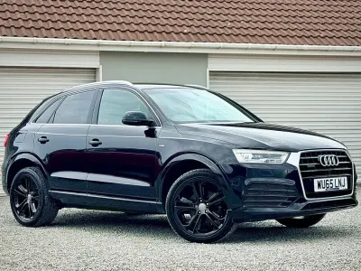 Used Audi Q3 S-line plus 150 HP (110 kW) 2015 Black SUV