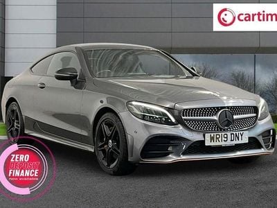 Grey Used 2019 Mercedes C220 AMG line Coupe | £16,850 (Fair price)