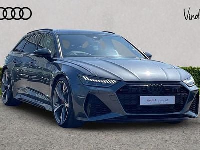 Begagnad Audi RS6 Advanced 591 HK (434 kW) 2021 Grå Kombi