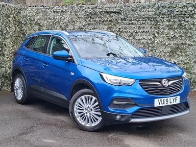 Used Vauxhall Grandland X 130 HP (95 kW) 2019 Blue SUV