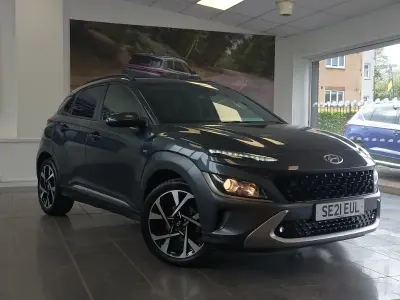 Used Hyundai Kona Premium 120 HP (88 kW) 2021 Grey SUV