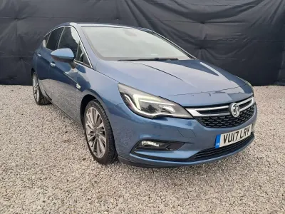 Used Vauxhall Astra Elite 2017 Blue Hatchback