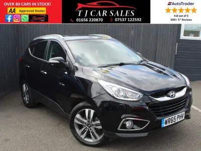 Used Hyundai ix35 Premium 115 HP (84 kW) 2015 Black SUV