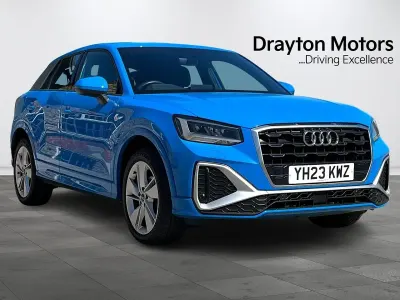 Usado Audi Q2 S-Line 150 CV (110 kW) 2023 Azul SUV
