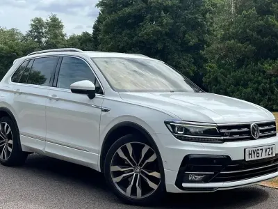 Used VW Tiguan R-line 180 HP (132 kW) 2017 White SUV