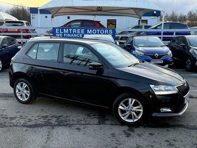 Used Skoda Fabia SE 75 HP (55 kW) 2019 Black Hatchback