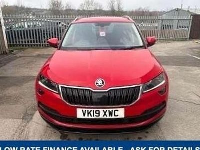 Used Skoda Karoq SE L 150 HP (110 kW) 2019 Red SUV