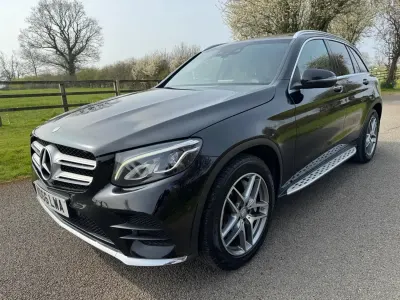 Begagnad Mercedes GLC220 AMG Line Premium 2016 Svart Kombi