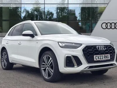 Used Audi Q5 S-Line 2023 White SUV