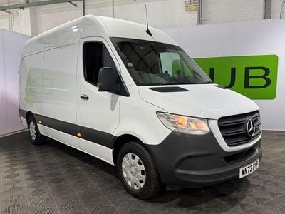 Begagnad Mercedes Sprinter Premium 2023 Vit Van